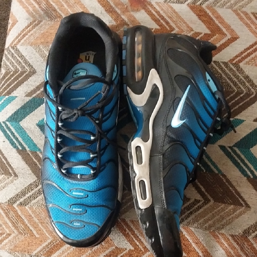 Nike Men's Blue and Black Nike Air Max